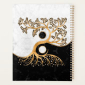Yin Yang Tree - Marbles and Gold Planner (Achterkant)