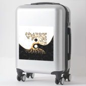 Yin Yang Tree - Marbles and Gold Sticker (Koffer)