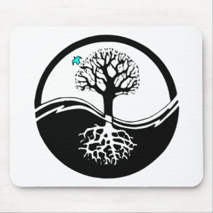 Yin Yang Tree Muismat