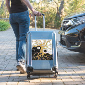 Yin Yang Tree of life - Marbles and Gold Sticker (Koffer Insitu)