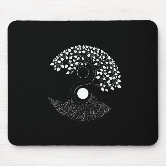 Yin Yang Tree of life Muismat (Voorkant)