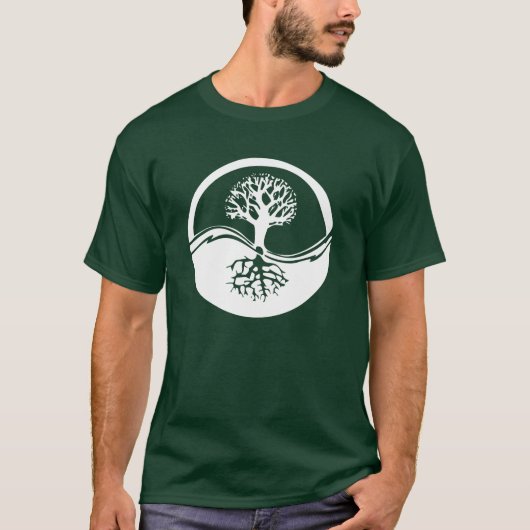 Yin Yang Tree of Life T-shirt (Voorkant)