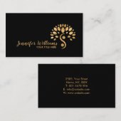 Yin Yang Tree of Life - Visitekaartje (Voorkant / Achterkant)