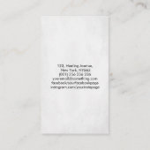 Yin Yang Tree of life Visitekaartje (Achterkant)