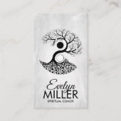 Yin Yang Tree of life Visitekaartje (Voorkant)