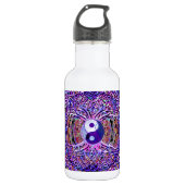 Yin Yang Tree of Life Waterfles (Voorkant)