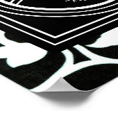 Yin Yang Tree Symbol Black White Harmony Poster (Hoek)