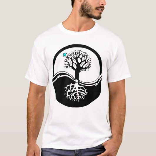 Yin Yang Tree Tee Shirt (Voorkant)