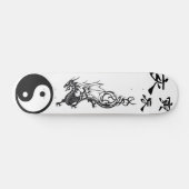 Yin Yang Tribal Skateboard (Horizontaal)
