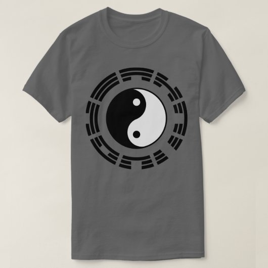 Yin Yang Trigram derde cultuurserie T-shirt (Design voorkant)