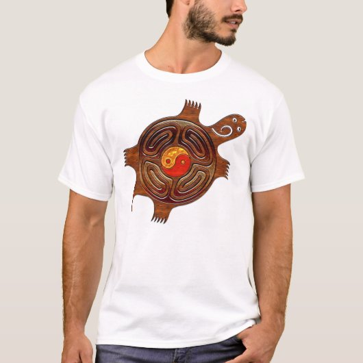 Yin-Yang Turtle T-shirt (Voorkant)