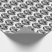 YIN YANG TWEE DRAGONS CADEAUPAPIER (Hoek)