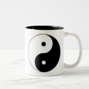 Yin Yang Tweekleurige Koffiemok