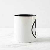 Yin Yang Tweekleurige Koffiemok (Center)