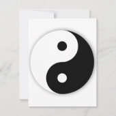 Yin Yang Uitnodigingen (Voorkant)