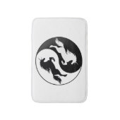 Yin Yang Unicorn Bath Mat (Voorkant Verticaal)