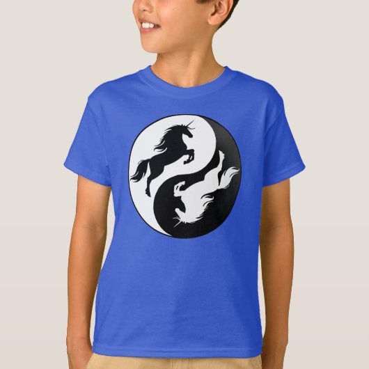 Yin Yang Unicorn Shirt (Voorkant)