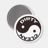 Yin Yang Vaatwasser Magneet (Voorkant / Achterkant)