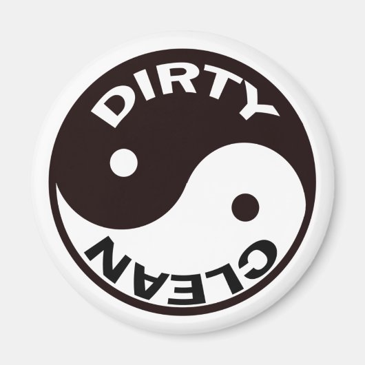 Yin Yang Vaatwasser Magneet (Voorkant)
