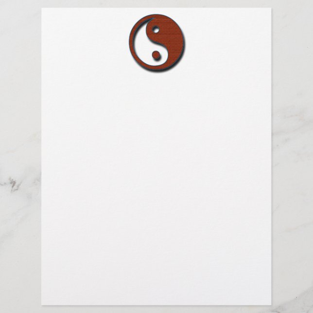 Yin Yang van Shirley Taylor Letterhead (Voorkant)