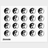 Yin Yang Veterinary Medicine Ronde Sticker (Vel)