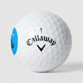 Yin Yang Vis Cartoon Golfballen (Logo)