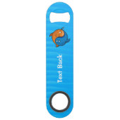 Yin Yang Vis Cartoon Speed Flessenopener (Achterkant)