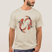 Yin yang vis. t-shirt (Voorkant)