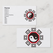 YIN & YANG VISITEKAARTJE (Voorkant / Achterkant)