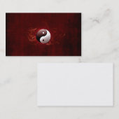 yin yang visitekaartje (Voorkant / Achterkant)