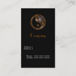 Yin Yang Visitekaartje
