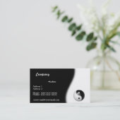 Yin-Yang Visitekaartje (Staand voorkant)