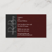 Yin Yang Visitekaartje (Achterkant)