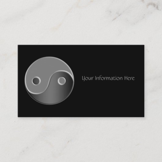 Yin Yang Visitekaartjes (Voorkant)
