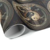 Yin Yang Vredesteken Cadeaupapier (Rol Hoek)