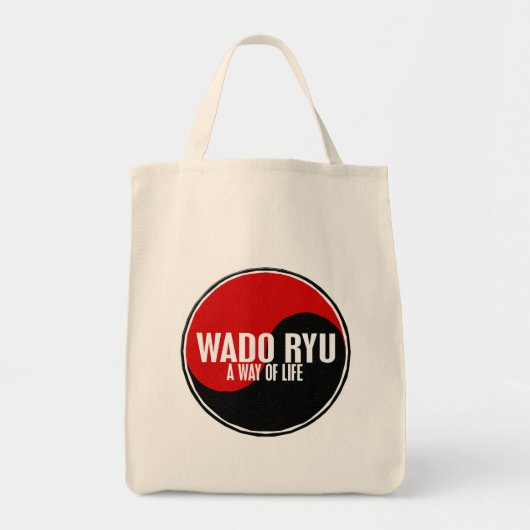 Yin Yang Wado Ryu 1 Tote Bag (Voorkant)
