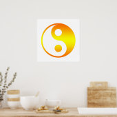 Yin Yang Wall Art Poster (Keuken)