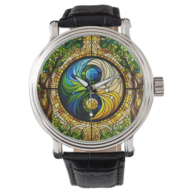 Yin Yang Watch Horloge (Voorkant)