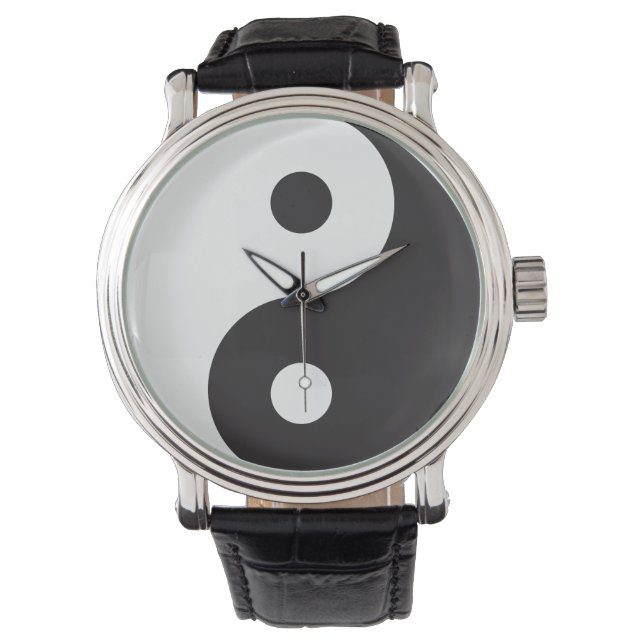 Yin Yang Watch Horloge (Voorkant)