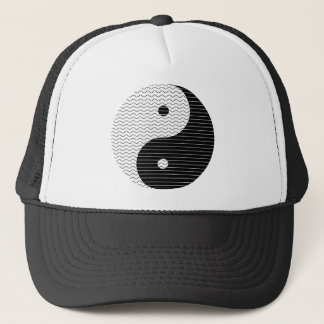 Yin Yang Waves Trucker Pet