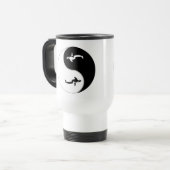 Yin Yang Whale Reisbeker (Voorkant links)