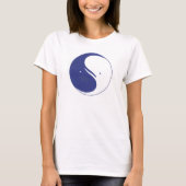 Yin Yang Whales T-shirt (Voorkant)