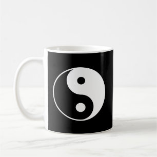 Yin Yang White Koffiemok