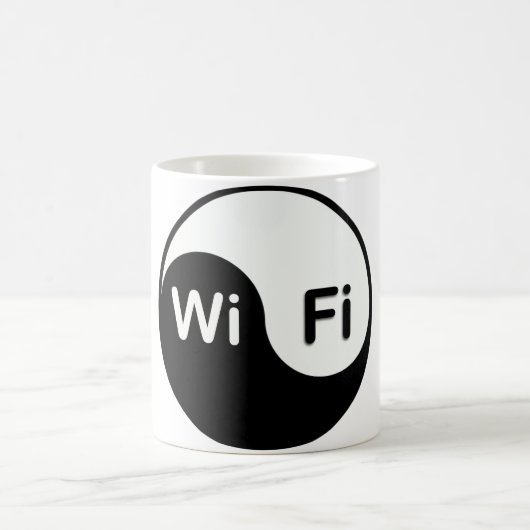Yin Yang wi-fi Mok/Cup Koffiemok (Center)