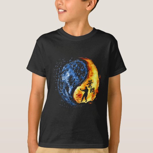 Yin Yang (Wing Chun) Ip Man Linage T-shirt (Voorkant)