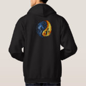 Yin Yang - Wing Chun "Kung Fu" IP Man Linage Hoodie (Achterkant)