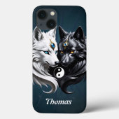 Yin Yang Wolven. Case-Mate iPhone Case (Achterkant)