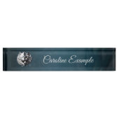 Yin Yang Wolven. Naambordje (Voorkant)