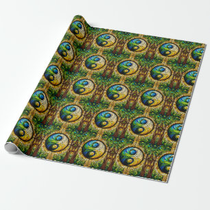 Yin Yang Wrapping Paper Cadeaupapier