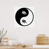 Yin Yang Wrestling Poster (Keuken)